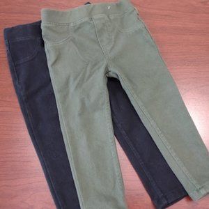 Toddler pants/leggings - two pack